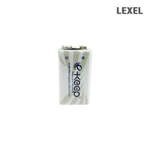 렉셀 E-KEEP 9V 충전지 1개입 (벌크), 1개