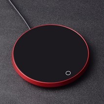 머그컵 히터 보온 워머 미니 휴대용 USB 컵 3 기어 커피 머그잔 난방 코스터 스마트, 빨간색