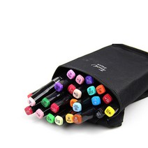 가민 MARKER 마카펜 마카세트 싸인펜 유성매직 스케치 24색 36색 48색 60색 80색, 마카펜세트(36색)