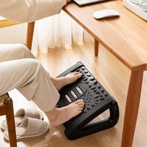 각도조절식 발받침대 풋스툴 사무실 책상 풋레스트 발거치대, 민트