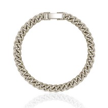 스테이잼 14K 18K 파베 올 다이아 샴페인 골드 체인 팔찌 122388