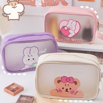 작은 생리대 파우치 약 립스틱 화장품 캐리어 곰돌이 테디베어 토끼 캐릭터