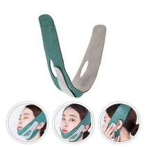 페이스리프트머신얼굴 V 턱 벨트 리프팅 슬리밍 라인 리프트 더블 스트랩 뺨 붕대 주름 방지 밴드 슬림한, 01 Green, [01] Green