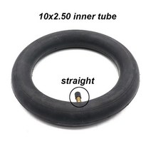컨버터 변환기 호환 부품 모터 10x3.0 타이어 10 인치 내부 튜브 카메라 외부 Kugoo M4 Pro 전기 스쿠터 Go, 01 inner tube straight, 한개옵션1