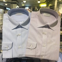 맨하탄셔츠 NC서면점 #신상 #가격인하 긴팔 면혼방 캔디스트라이프 일반핏셔츠(블루-24A2051/퍼플-24A2041)