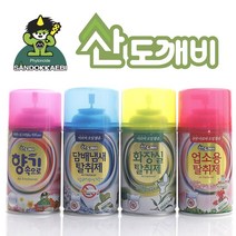 산도깨비 자동분사기 리필 향캔 26종 택1 /리필향캔 교체형/방향캔/방향제, 산도깨비 리필 향캔, 숲속향[1개]