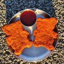 추억의 옛날 문방구 피카츄 돈까스 1kg, 문방구 강정소스 1팩