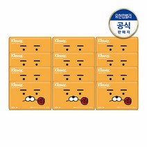 [KT알파쇼핑]크리넥스 보습촉촉 로션티슈 라이언 50매 12개