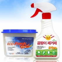 흔적전용 곰팡이제거스프레이1개 냄새/악취제거제2개, 1