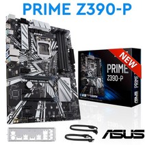 asus 프라임 z390-p lga1151(인텔 8세대 및 9세대) 암호화폐 마이닝(btc)용 atx 마더보드 4g 디코딩 이상 6xpcie