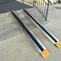 접이식 휴대용 경사로 경사판 진입판 휠체어 오토바이, (접이식) 길이 2.4m