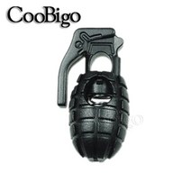 코드 잠금 스토퍼 토글 클램프 걸쇠 클립 수류탄 로프 끈 파라코드 드로스트링 신발 끈 의류 DIY 액세서리