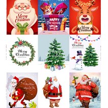 자투리 DTP옥스 컷트지 원단 9종 택1, DTP옥스컷트지 선물상자사슴2번