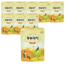 쿠키아 두부로 만든 오리지널 뚜부과자 50g 아이 어른 건강 간식 스낵, 9개