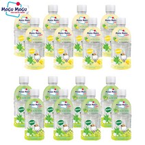 예이니식품 모구모구 프리미엄 큐브 알로에베라 레몬320ml 8개+청포도320ml 8개 (총16개) 어린이주스음료수과일