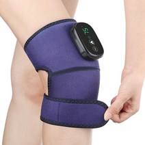 전기 가열 치료 무릎 마사지 어깨 물리 치료 다리 관절염 팔꿈치 관절 통증 완화 따뜻한 랩 무릎 패드 마사지, 없음