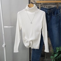 상상그이상 여성용 프롬 폴라니트 촉감좋은 부드러운 소재 코트속에 입기 좋은 베이직 구김없는 골지니트 사이즈 좋은 슬림핏 답답하지 않은 가성비 좋은 보풀없는 터틀넥 무지니트