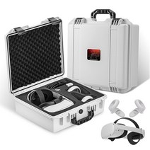 고급 오큘러스퀘스트2 전용 악세서리 하드케이스 가방 수납 보관 파우치 VR, 단품