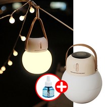 리퀴드액+ lsk캠핑 LED 조명 오뚜기 모기퇴치기 충적식 야외모기향 램프 모기훈증기, 글램핑 오뚝이 + 리퀴드액