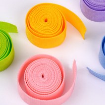 아유디 PP웨빙끈 웨빙끈 웨이빙끈 25mm 12색 에코백 가방끈 1마, 웨이빙끈25mm(1마), 하늘