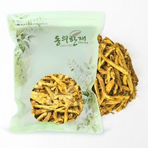 동의한재 자연산 7~10년생 중국산 속썩은풀 300g 약초 황금