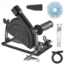 앵글 그라인더 홀더 브래킷 45 도 조절 가능 스탠드 도구 베이스 핸드 고정 커터 지원, 05 Set E