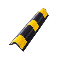 주차장 벽면 코너 기둥 모서리 보호대 원형 고무 스크래치 방지 60cm
