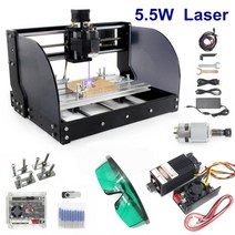 소형레이저각인기 레이저마킹 마킹기 diy 사용자 3 축 grbl 제어 diy 3018 pro max cnc mini machine pcb pvc 5500mw laser 5.5w, 없음