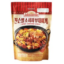 [피코크] 쟌슨빌 소시지 부대찌개 500g, 1개