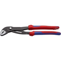 KNIPEX 87 02 300 T BKA 툴 코브라 워터펌프플라이어 멀티컴포넌트 테더어태치먼트 8702300TBKA, 12인치의 편안한 그립, 테더 포인트.