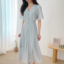 샤랄라 롱아이예뻐 휴양지 원피스 DRESS 쉬폰 레이스원피스 보라 Purple
