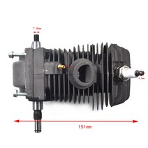 STIHL 023 025 MS230 전기 톱용 실린더 피스톤 크랭크 샤프트 점화 플러그 세트 교체, 한개옵션0