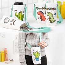 캔버스 텀블러백 미니백 만들기 패키지 세트 에코백, 동물