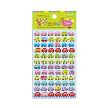 서울핸즈 아트지 칭찬스티커(자동차)-AT114, 단품