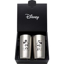 야크 셀 텀블러 300ml 디즈니 스테인레스 진공 2 개 세트 미키 & 미니 81181