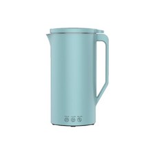두유제조기 가정용 죽 350ml 두유 기계 미니 제조기 가열 가능한 콩 우유 과일 과즙 짜는기구 야채 추출기, 03 파란_03 UK_01 110V