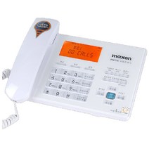 맥슨 자동응답 녹음기능 유선전화기 발신자표시 CID 사무용, 맥슨전화기MS-120R