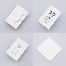 진흥 FS 스위치 콘센트 커버, 추가06.신동아 누전방우 콘센트 2구_cp