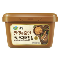 신송 짠맛을줄인 건강한 재래된장, 500g, 6개