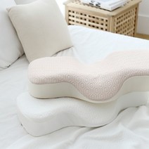 베네폼 고밀도 메모리폼 기능성 거북목 일자목 베개 듀얼플러스, 모달 삼중직 아이보리, 커버 색상:모달 삼중직 아이보리