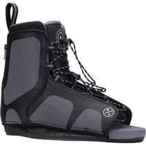 Hyperlite Remix 남성 웨이크보드 바인딩, 10-14(28-32cm), 블랙