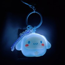 POMTOR 산리오 쿠로미 LED 불빛나오는 열쇠고리 키홀더 열쇠고리 자동차키홀더