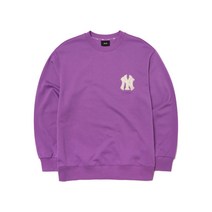 MLB 남여공용 모노그램 백 빅로고 오버핏 맨투맨 (3AMTM0114) 50LDD 50PKD