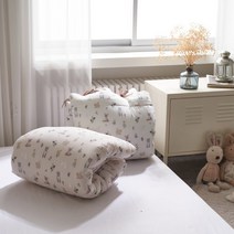 여니홈 여니홈(낮잠이불) 미소 아기이불세트 오가닉 면 아기 패드