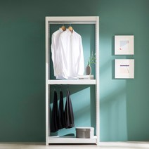 홈던트하우스 시스템 행거 3단(행거봉2), 1000x600x1500 3단(행거봉2) 블랙