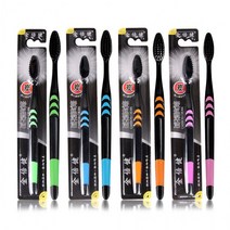 미백대나무숯미세칫솔 칫솔 치솔 미백 숯 양치, 색상랜덤, 본상품선택