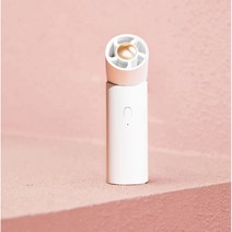 ANKRIC 미니 핸디 휴대형 선풍기 휴대용 미니선풍기 무소음 무선 USB 서큘레이터, White