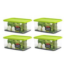 로이첸 크리스탈 칸칸 용기 1500ml (4개묶음)_7232