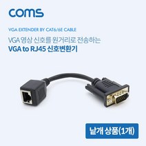 BT251 Coms VGA to RJ45 신호변환기 영상신
