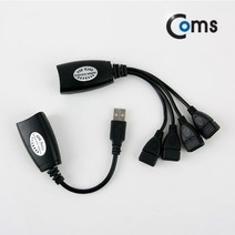 Coms USB 리피터RJ45 50M, 1